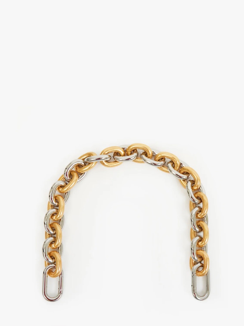 Clare V Shortie Strap Vintage Gold/Silver Mixed Metal